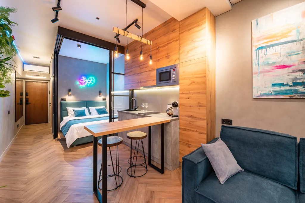 Апартаменты Smart Bali с бассейном и террасой на Дендрарий