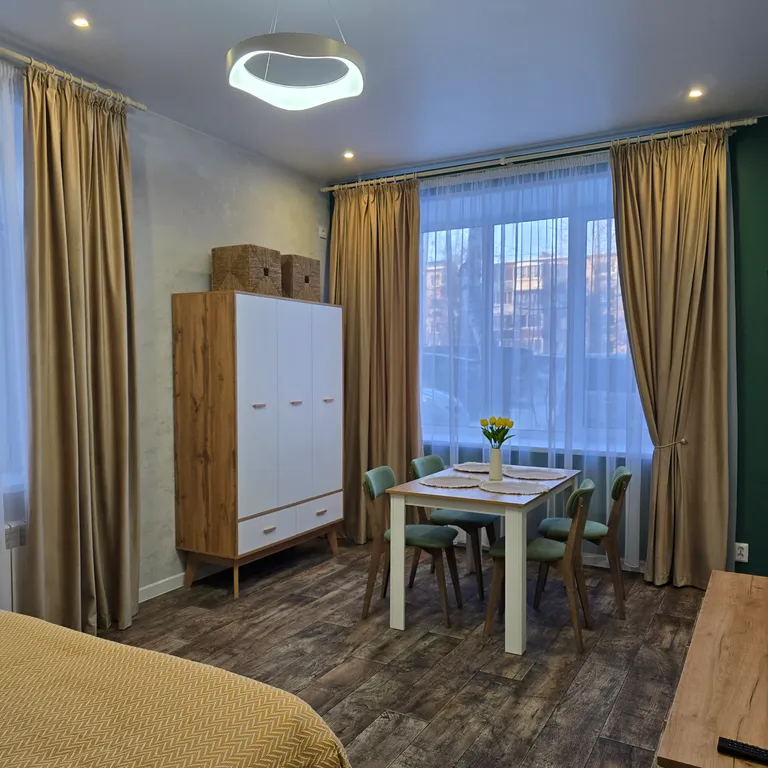 Уютная однокомнатная квартира напротив ТЦ Стрелка