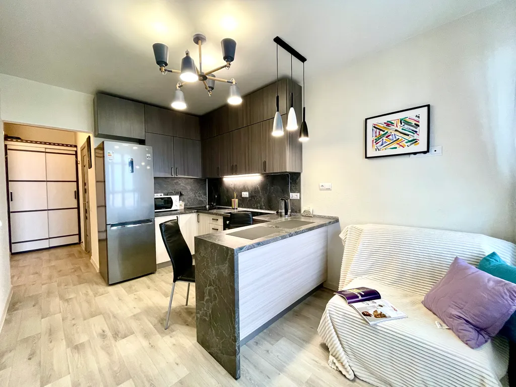 Квартира Квартира с кроватью king-size и видом на море — Анапа