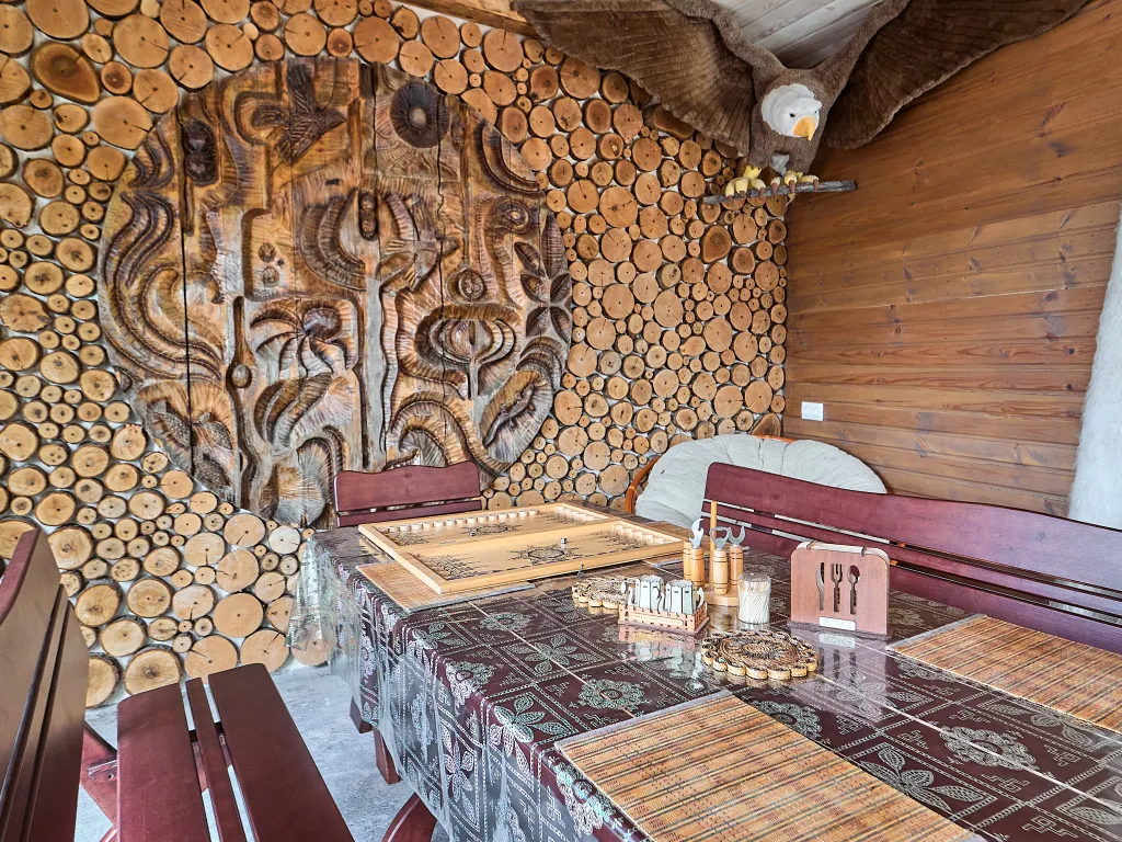 Домик с сауной и беседкой