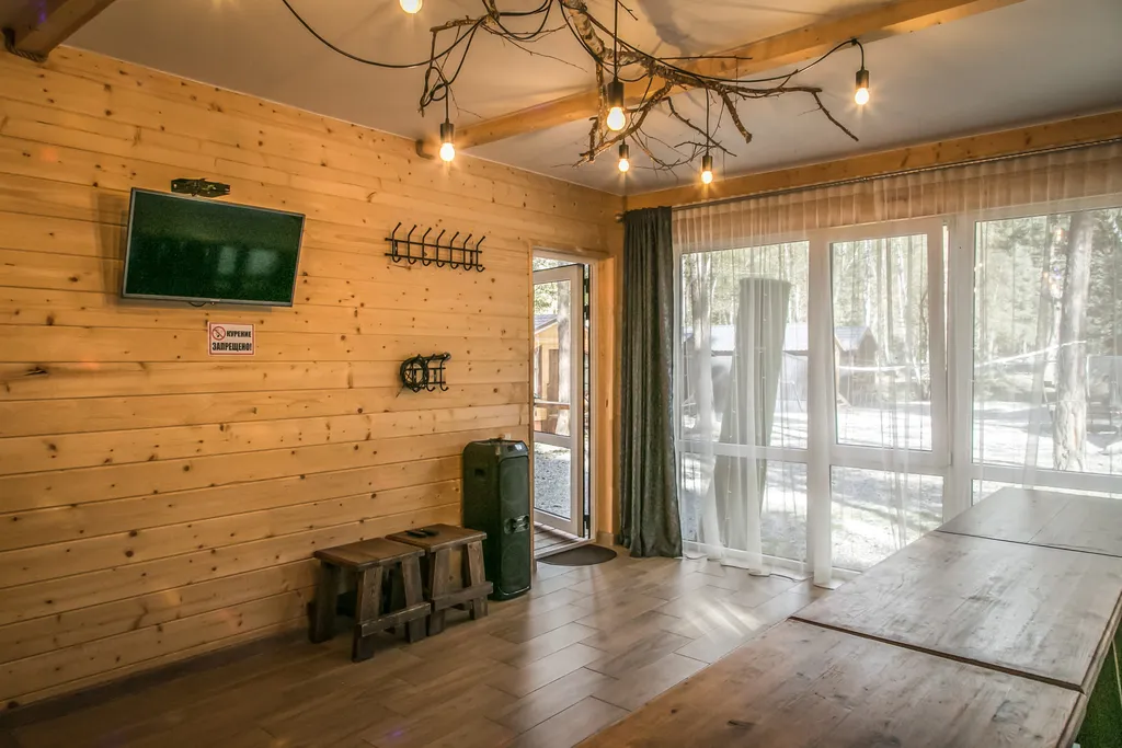 Коттедж для всей компании с видом на горы