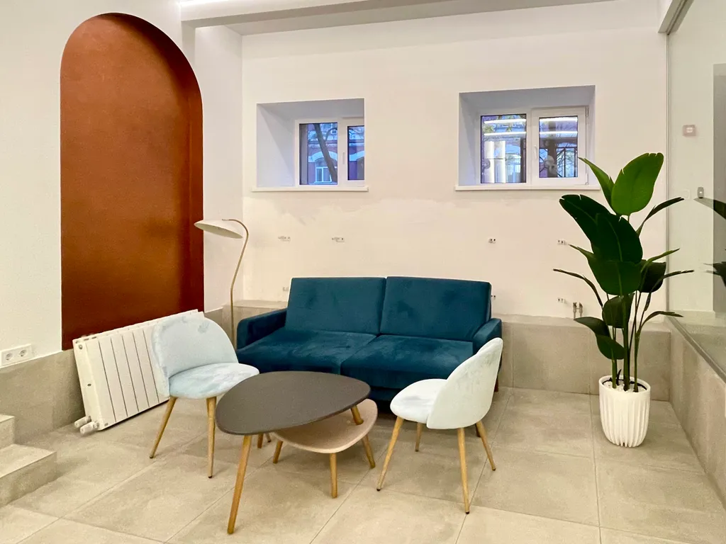 Квартира Квартира Уютная студия с прекрасным видом у метро Василеостровская — Санкт-Петербург