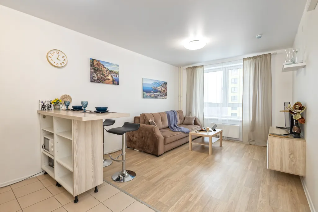 Стильная евродвушка Аликанте рядом с метро