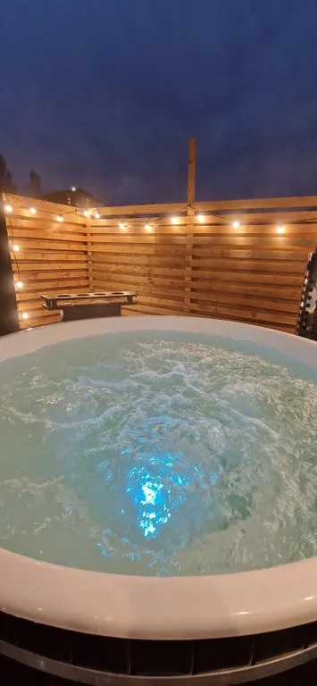 Ольшаны_Парк Дом Шале у леса с баней и горячей купелью