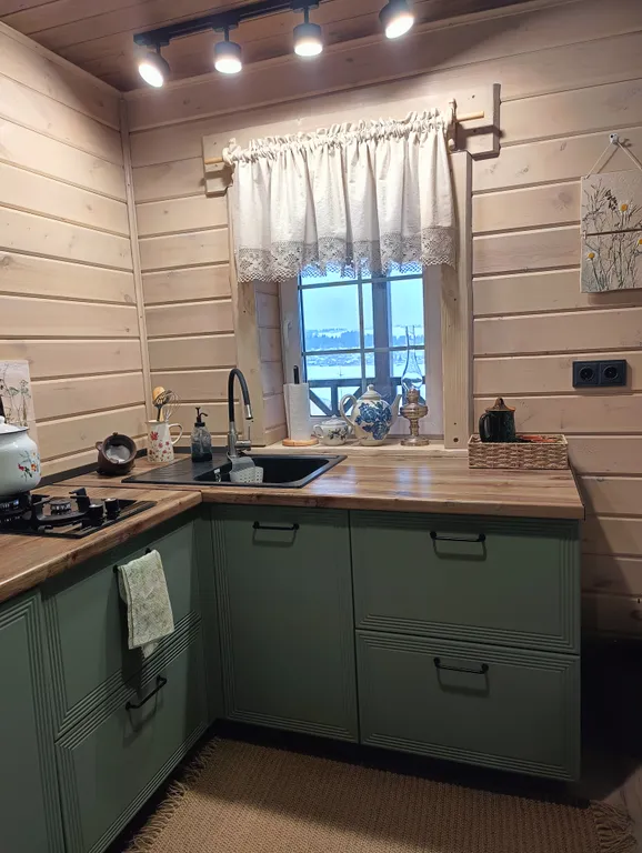 Деревенский домик с прекрасным видом