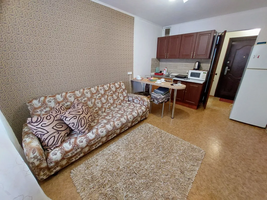 Квартира Студия без балкона на московском тракте/тц колумб — аренда посуточно в Тюмень