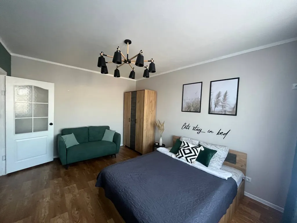 Квартира комфорт-класса Зелёный сканди