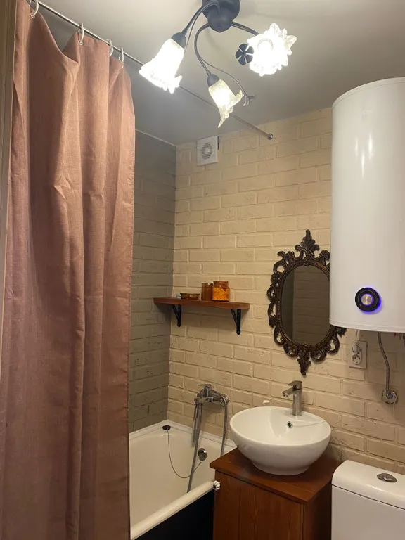 Уютная студия с дизайнерским ремонтом с видом на остров Петрова