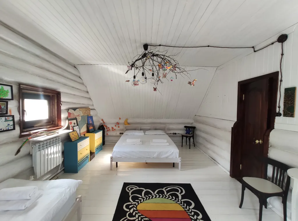 Уютный дом около Свияжских холмов