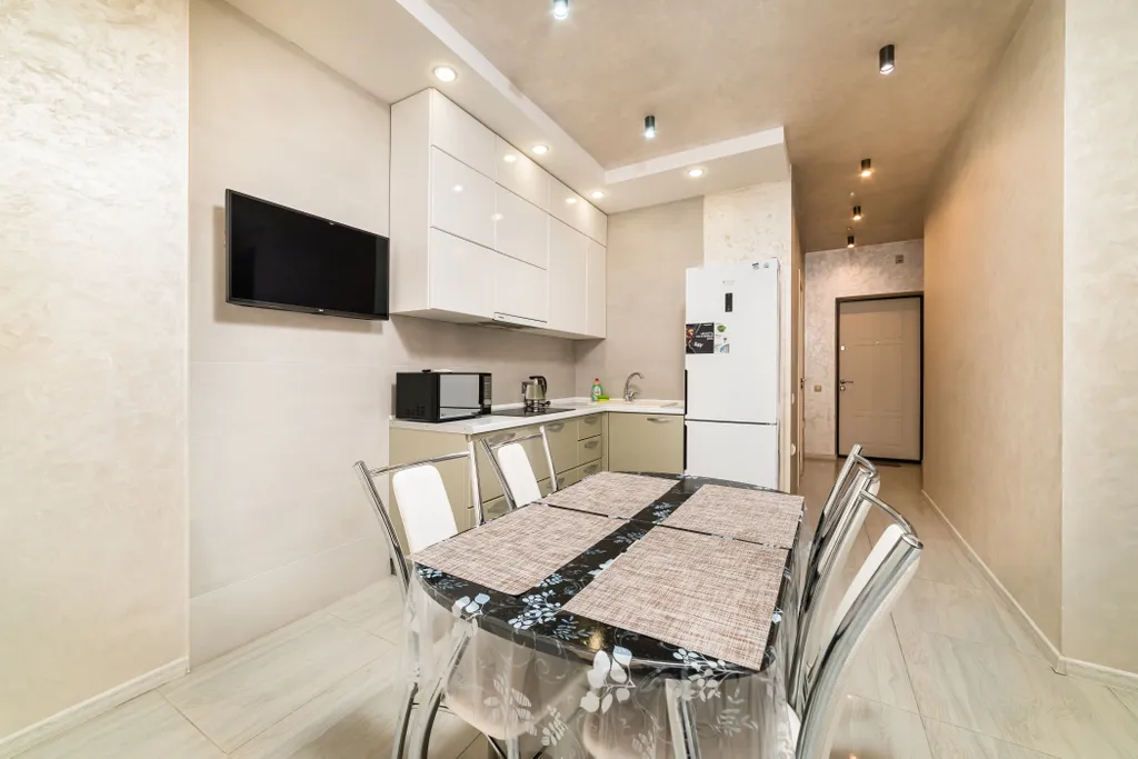 Комфортная Евростудия  у Ривьеры с видом на реку и Кремль