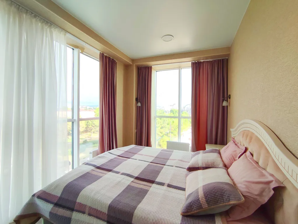 Квартира Квартира 2-комнатный апартамент в 100 метрах от пляжа и парка развлечений — Анапа