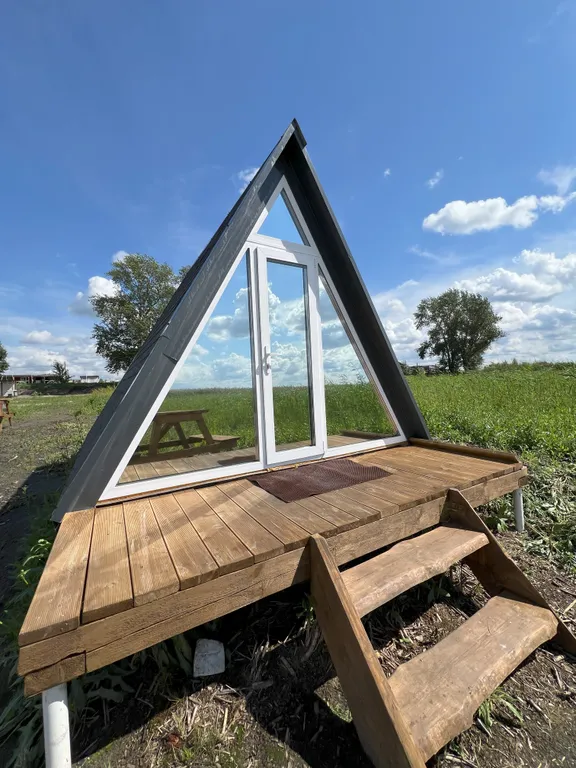 Коттедж Коттедж А-фрейм у озера — Шаблиш