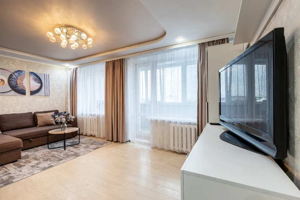 Просторная квартира на 9 этаже с видом на набережную