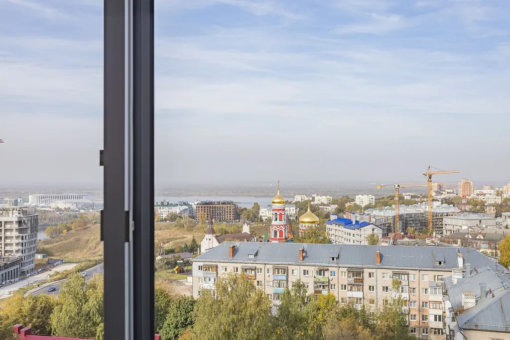 Квартира Квартира Видовой апартамент в Tower Plaza — Нижний Новгород