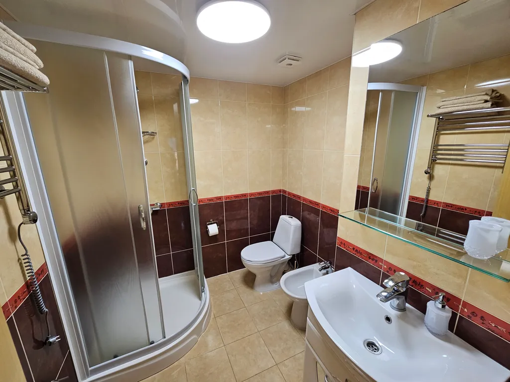 Апартаменты двухуровневые с видом на горы - 4 места