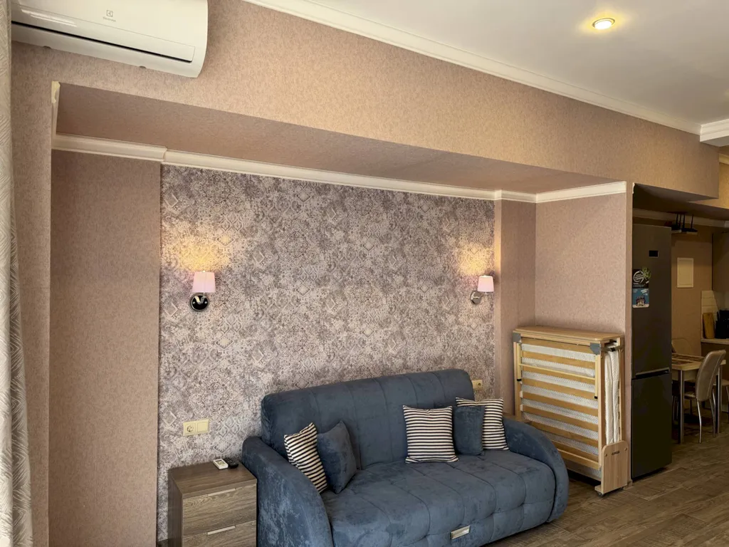 Квартира Квартира Компактная студия у моря в ЖК Лазурный - 5 мин до пляжа — Геленджик