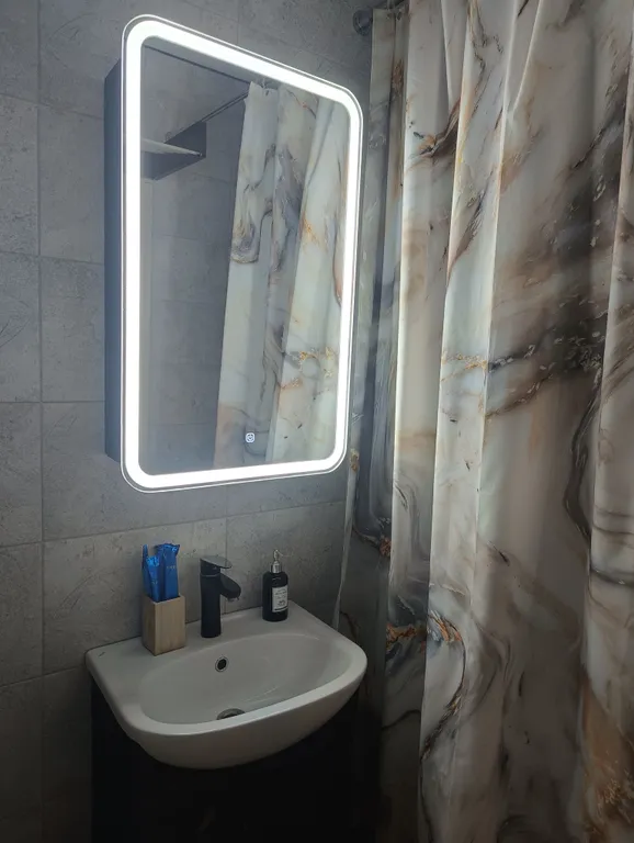 Новая студия комфорт класса с видом на реку Обь