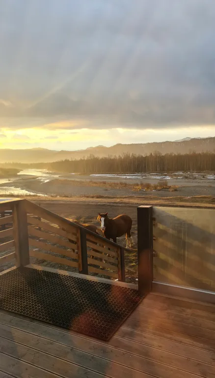 Современный 2-комнатный дом на слиянии рек Тихий берег