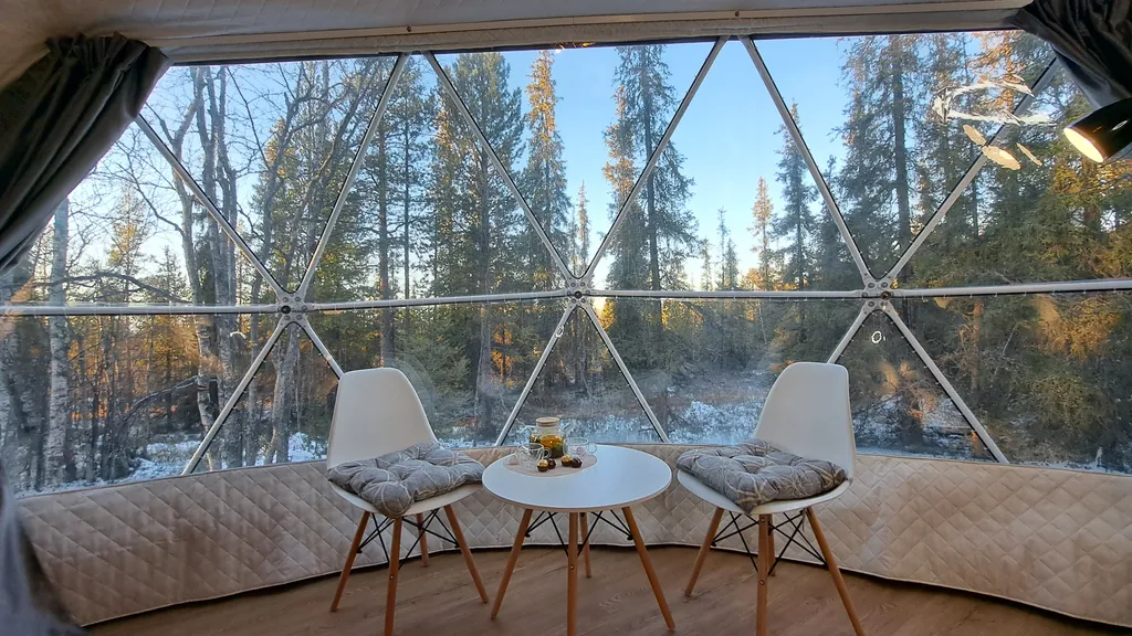 Купольный эко-шатёр