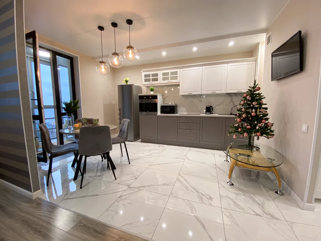 Апартамент с видом на Волгу