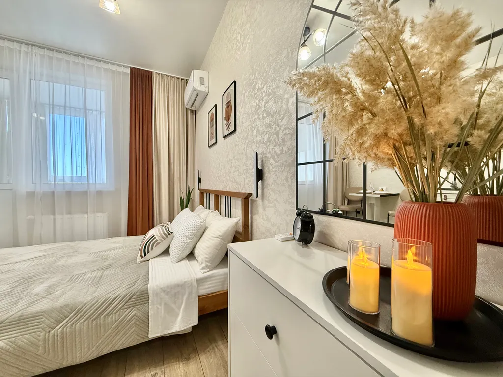 Квартира Квартира Мини-люкс Волшебный терракот — Краснодар