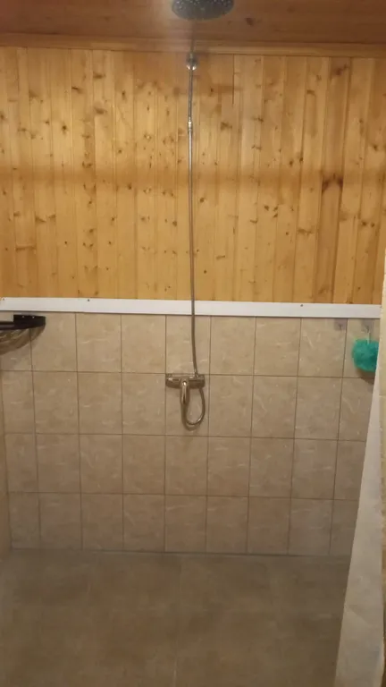 Дом-баня на дровах в деревне