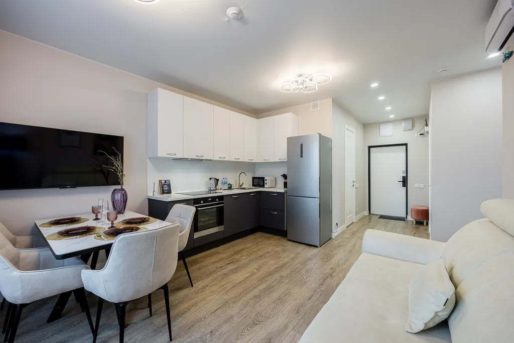 Современная квартира рядом с метро Румянцево