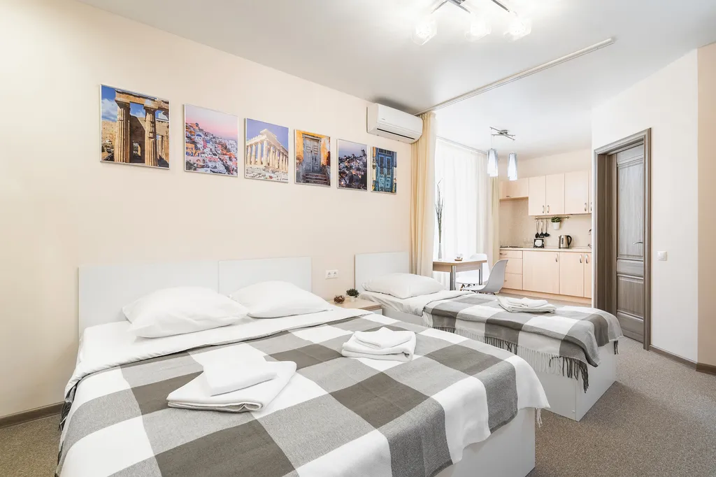 Апартаменты Panorama с балконом