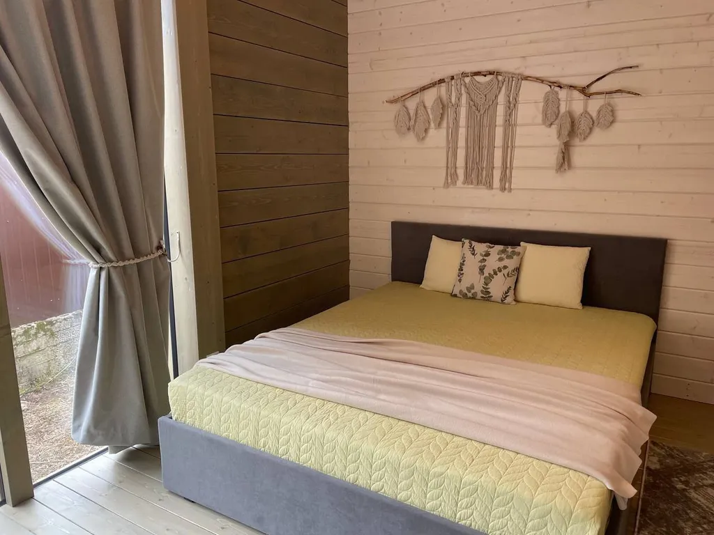 Дом с банным чаном в лесу