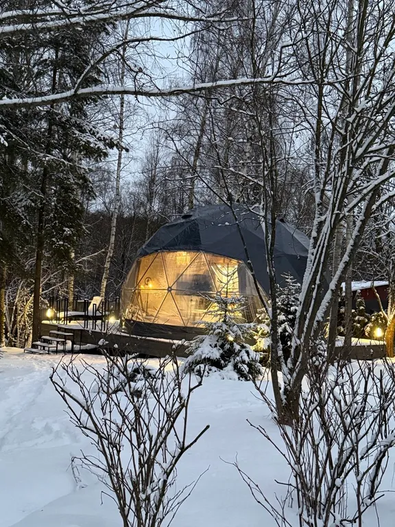 Новая сфера для глэмпинга Бёрд&Self vibe с дизайнерским интерьером