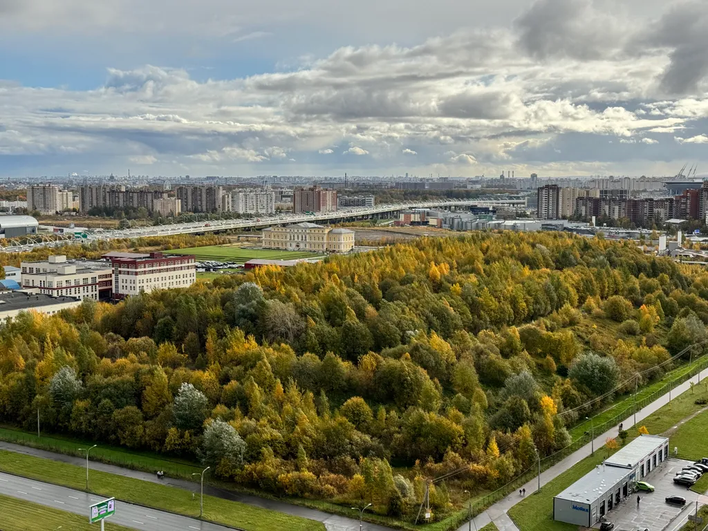 Квартира Квартира Студия с панорамным видом на город — Санкт-Петербург