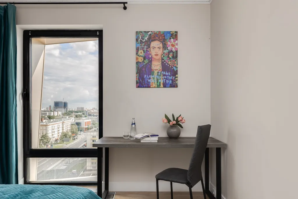 Квартира Квартира Апартамент Metro Suite с панорамным видом в небоскребе бизнес-класса — Москва