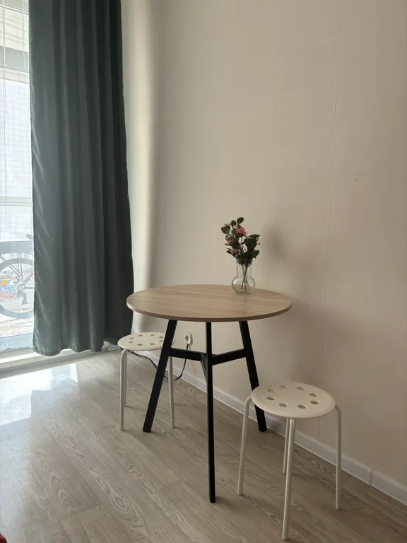 Уютная студия с видом на горы