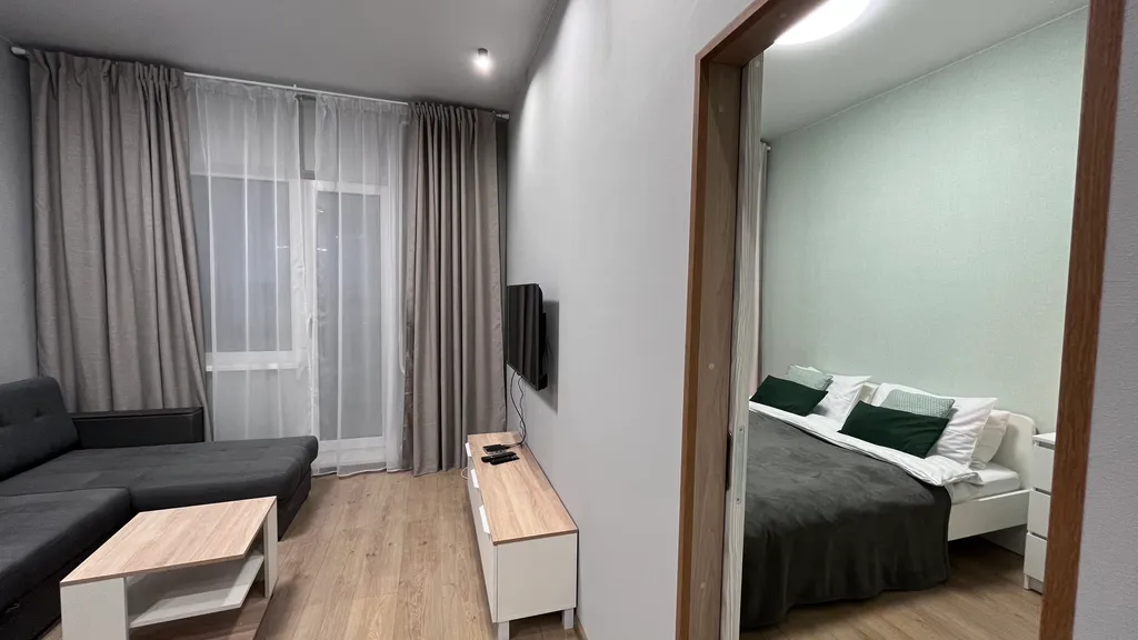 Квартира Евродвушка в ЖК бизнес-класса "Высокий стандарт", рядом с центром — аренда посуточно в Петрозаводск