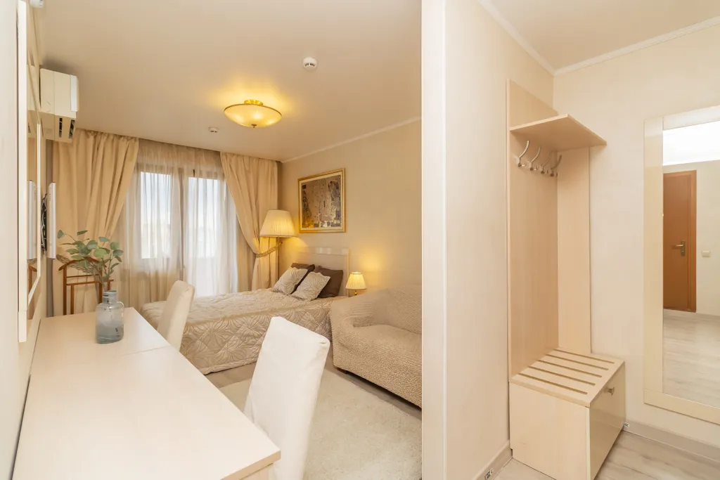 Апартаменты Белый шоколад в ​апарт-комплексе Виктория