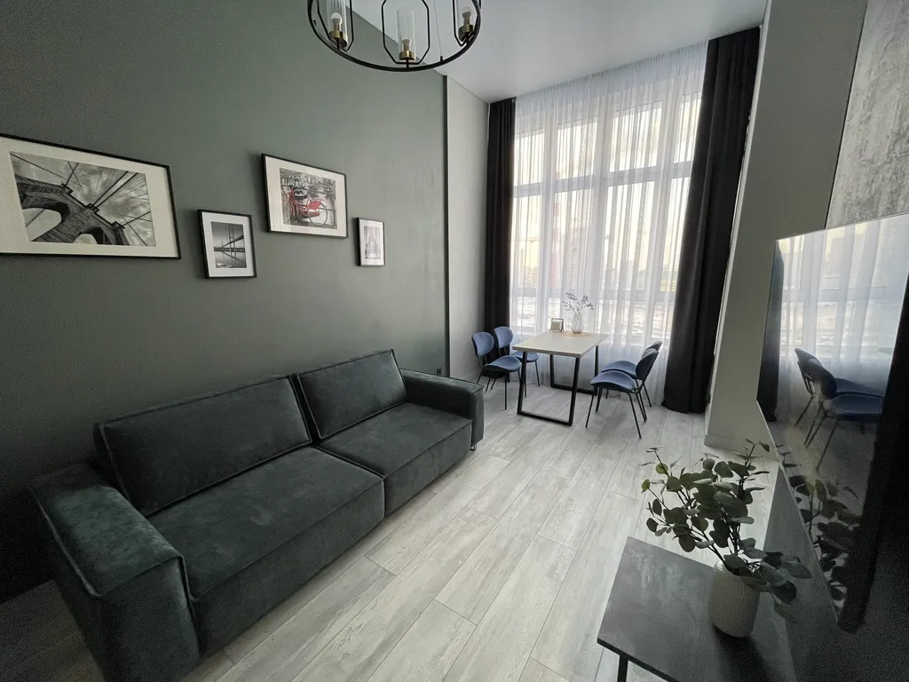 Квартира-пентхаус с высокими потолками