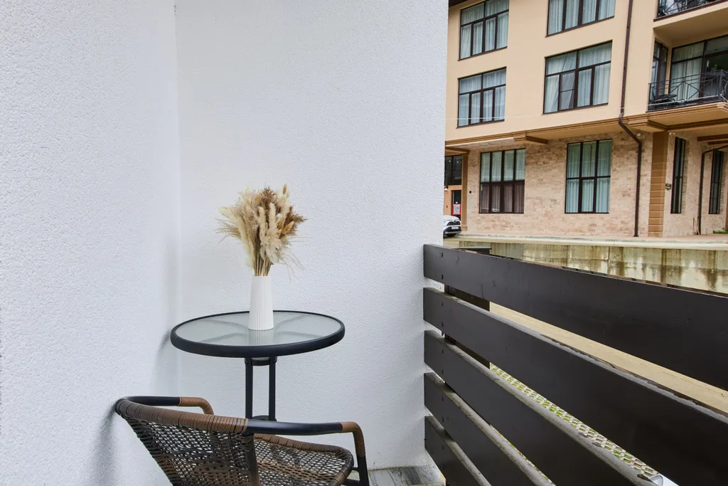 Квартира Квартира Панорамный двухместный апартамент улучшенный комфорт с кухней и балкон — Эсто-Садок