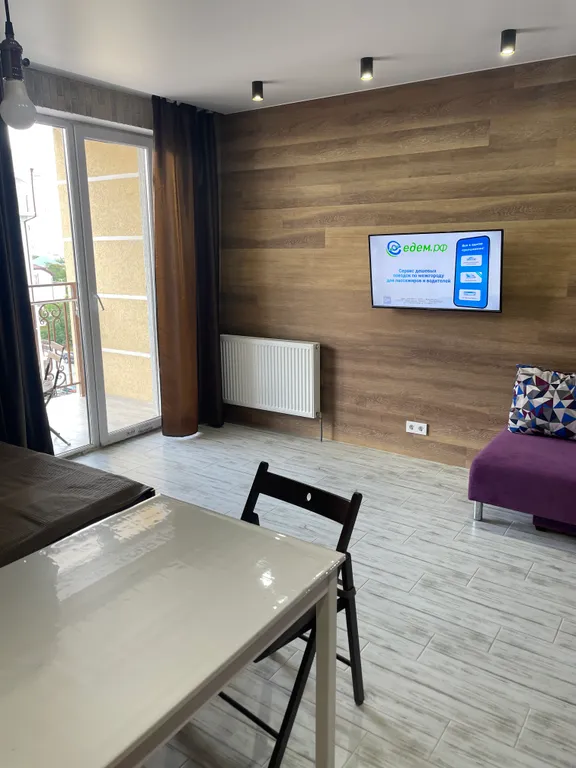 Уютная студия с видом на море