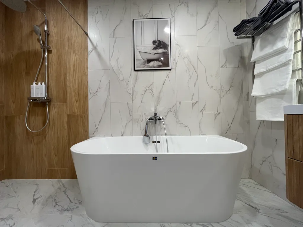 Дом с баней, чаном, бесплатной парковкой, закрытой территорией