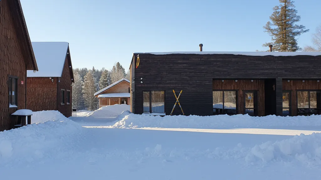 Коттедж Коттедж Уютный семейный таунхаус — Шерегеш