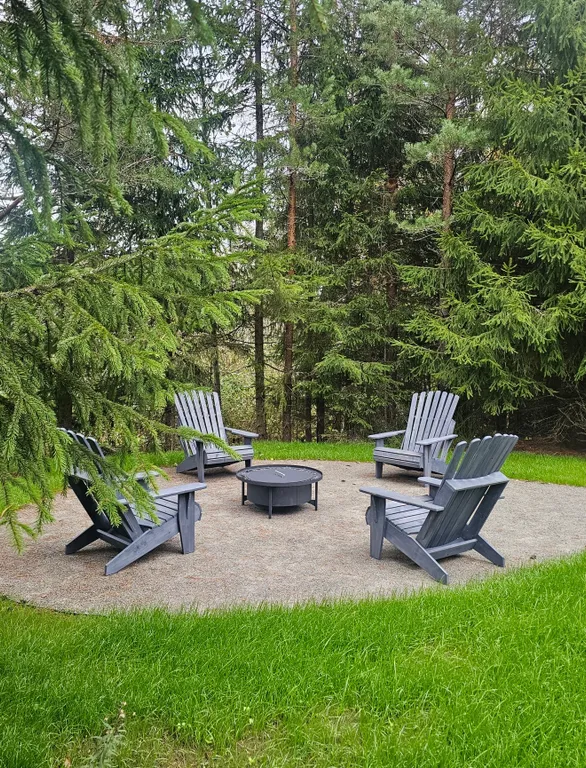 Коттедж Стильный дом в лесу с камином и купелью — Борисово