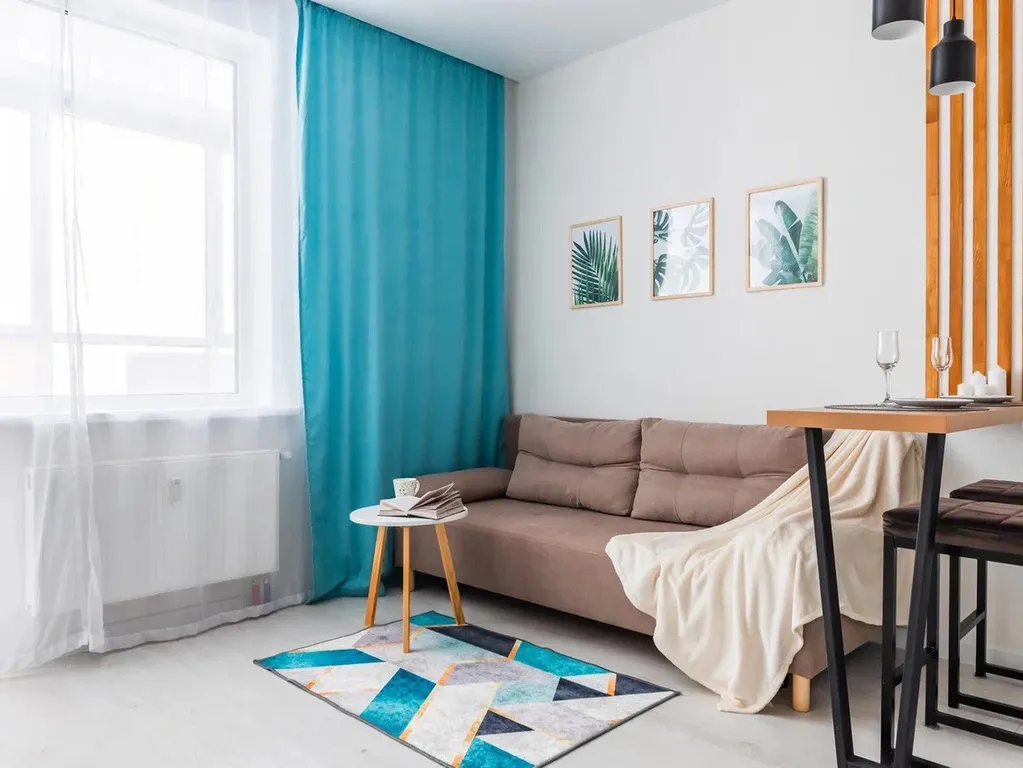 Квартира Уютная студия рядом с метро Девяткино — аренда посуточно в Мурино