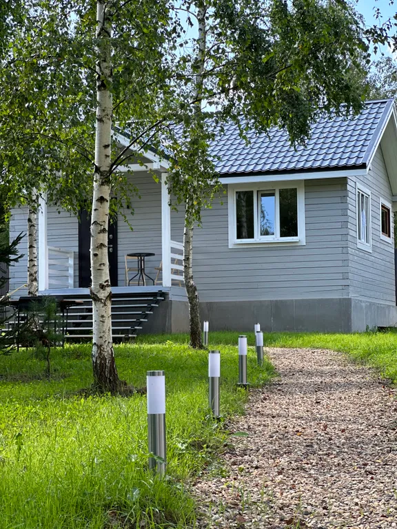 Дом с баней у водохранилища