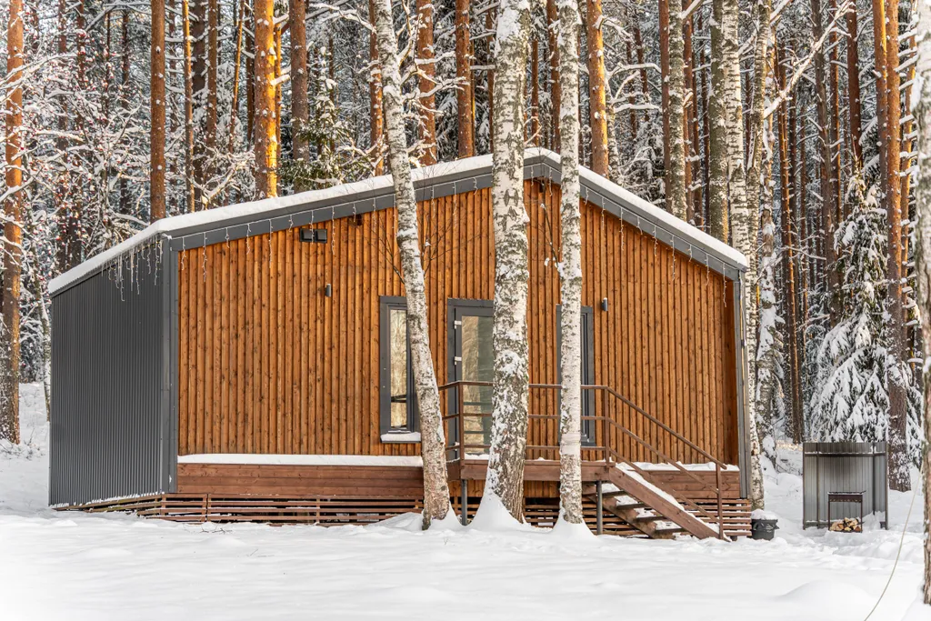 Дом с видом на лес