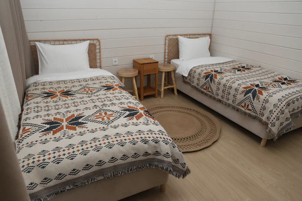 Коттедж Двухэтажный барнхаус с видом на горы, 3 изолированные спальни, 2 санузла — Мезмай