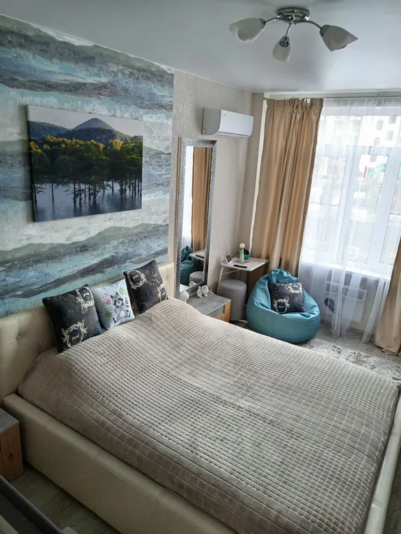 Уютная квартира в ЖК Holiday house возле озера и кипарисов