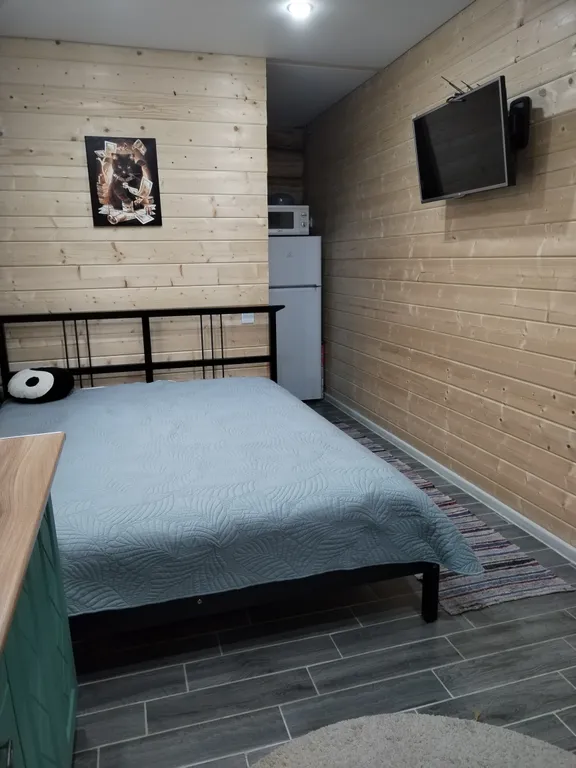 Сруб из бревна с баней внутри