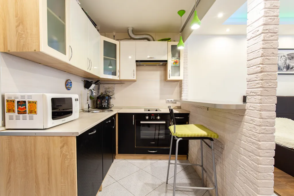 Шикарная студия с камином у метро