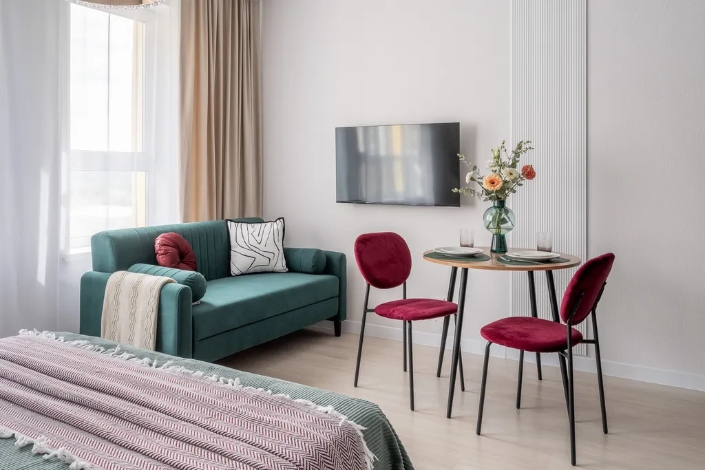 Стильная студия в ЖК Спутник 1