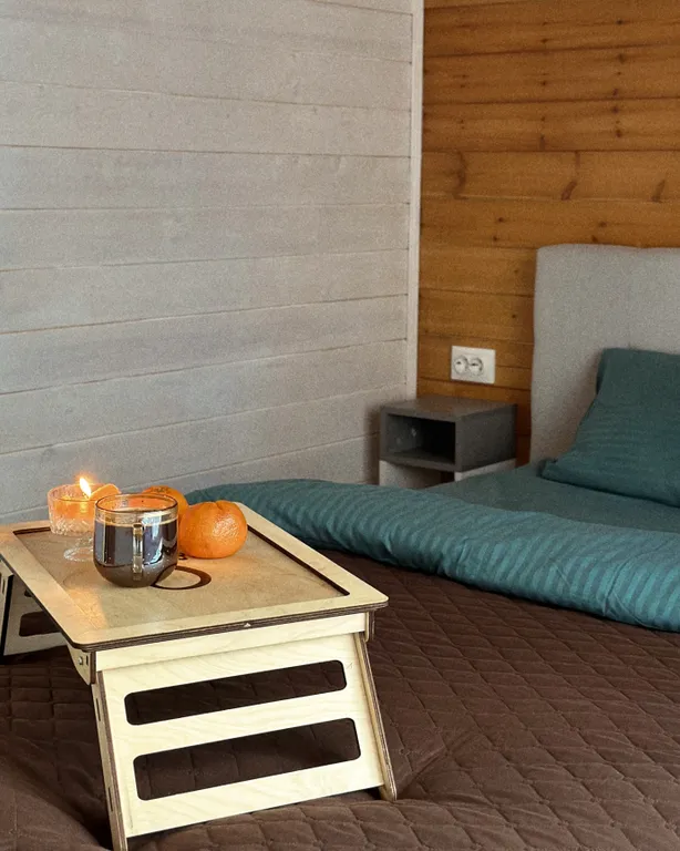 Коттедж Дом с террасой в лесу рядом с речкой — Архыз